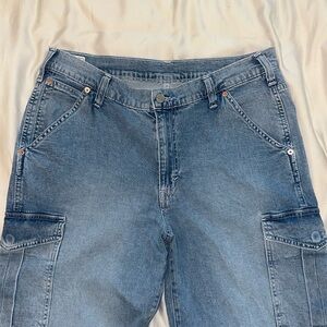GAP 90s Loose Cargo Mid Rise Jeans